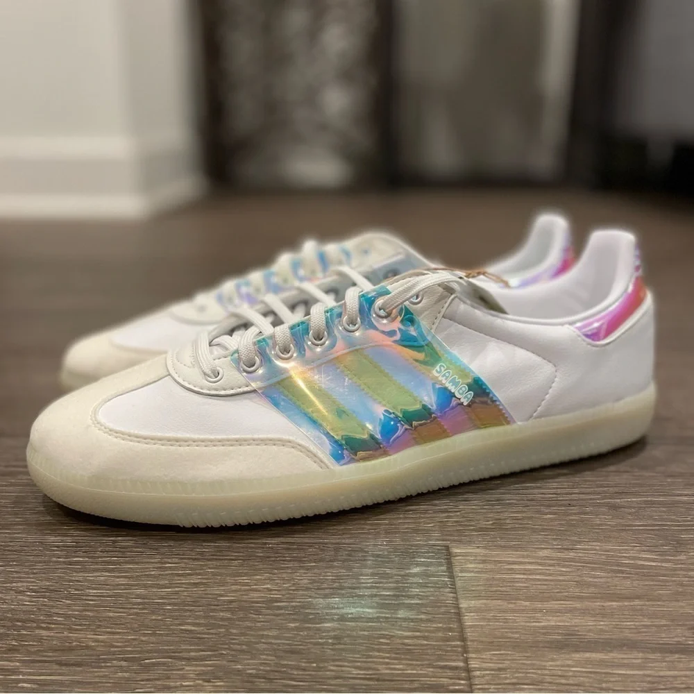 Adidas Samba OG White Iridescent sz 12